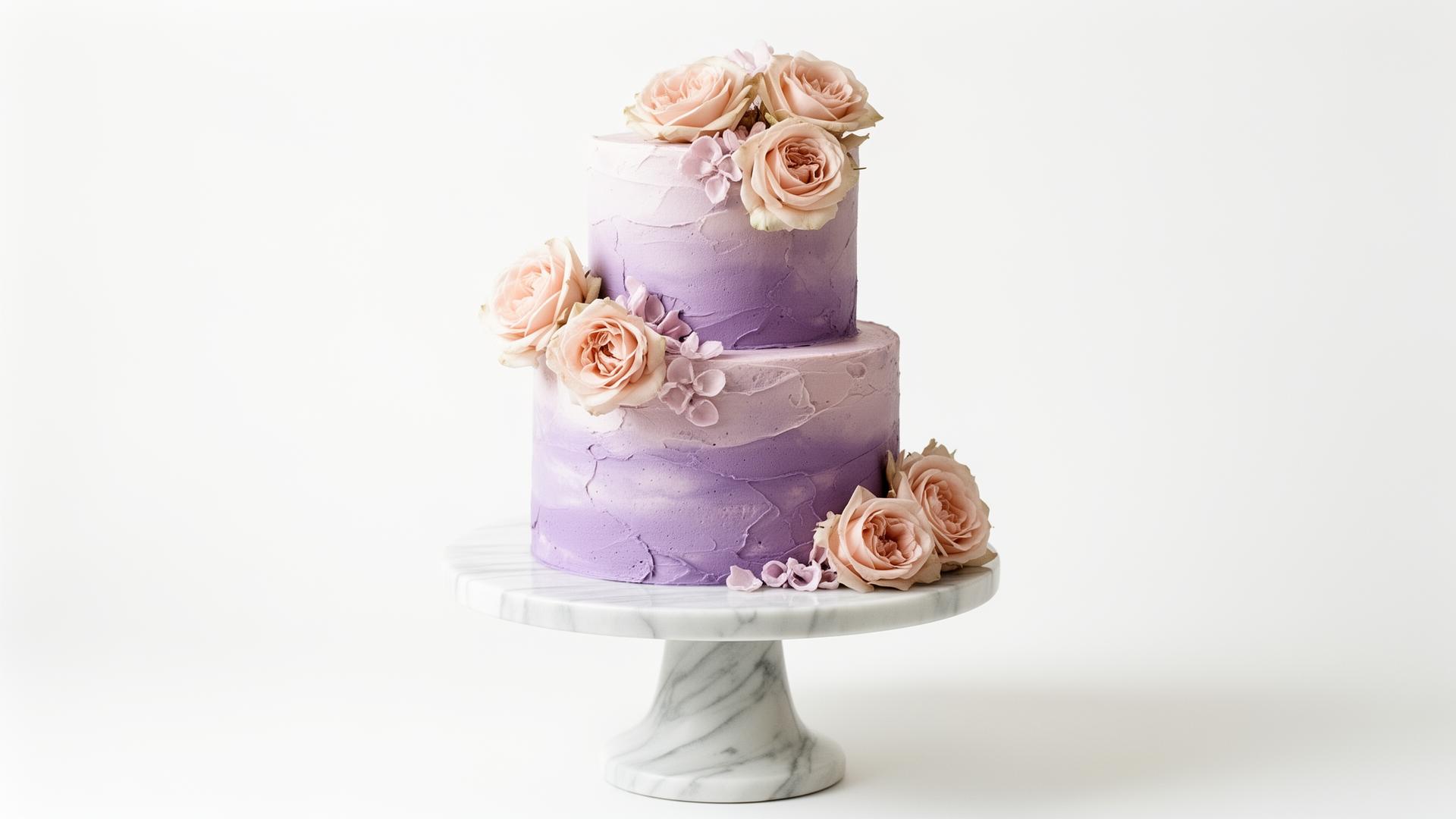 Beautiful custom wedding cake by Sheeba